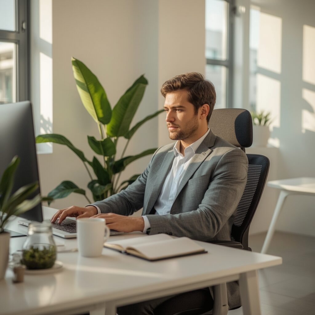🪑 5-Minute Desk Workout to Relieve Back Tension